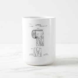 Toilettenpapier Vintag Kaffeetasse