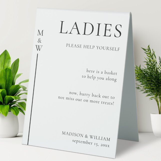 Toilettenspülung für Hochzeitsgäste Tischaufsteller (Von Creator hochgeladen)