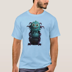 Toilettenzeit mit dem Adorable Monster T-Shirt