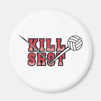 Toill Shot Volleyball Magnet