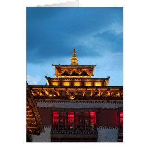 Toit bouddhiste Dzong