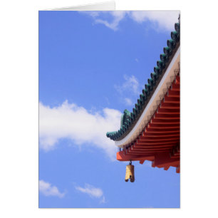 Toit d'un sanctuaire shinto