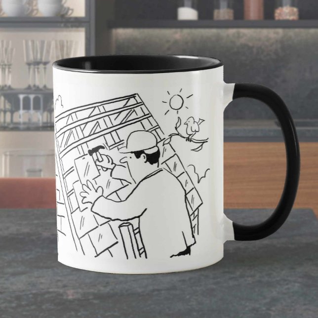 Toit ou tasse de dessin (Créateur téléchargé)