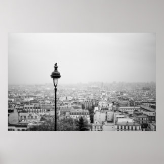 Toits du Paris - Poster