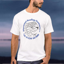Toiture, Carrelage et revêtement. T-shirt