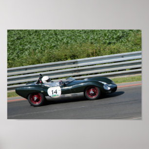 Tojeiro Climax Le Mans Classic Poster
