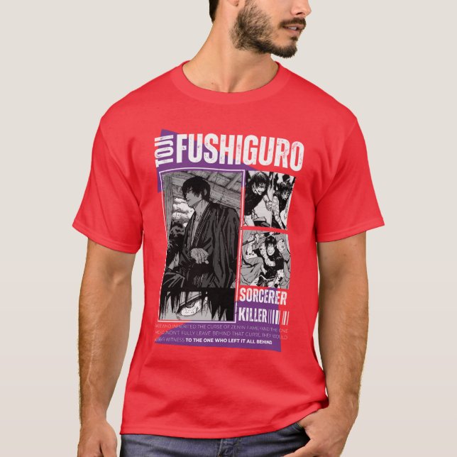 Toji Anime lustig T-Shirt (Vorderseite)