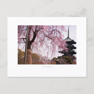 Toji Temple Postkarte