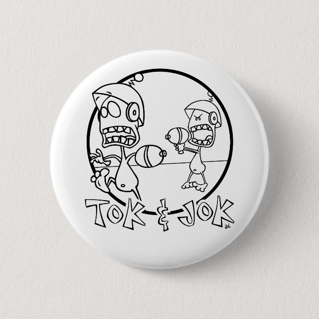Tok & Jok Button (Vorderseite)