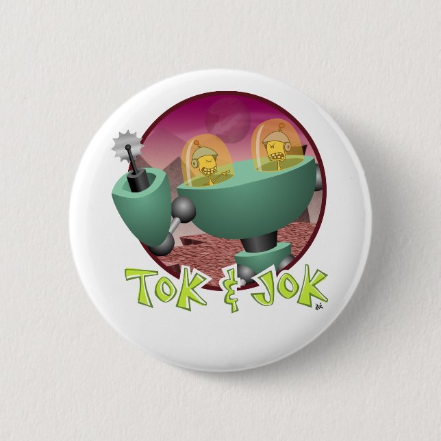 TokBOT & JokBOT-Taste Button (Vorderseite)