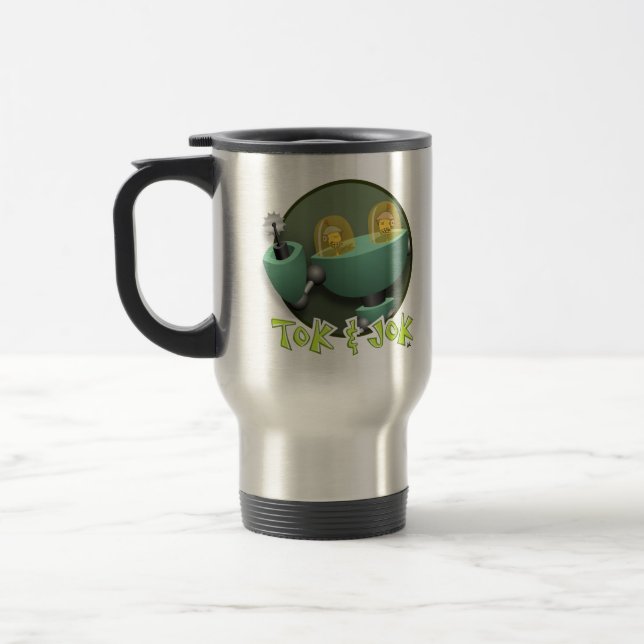 TokBOT & JokBOT Travel Mug Reisebecher (Links)