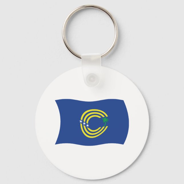 Tokelau Flag Schlüsselanhänger (Vorderseite)
