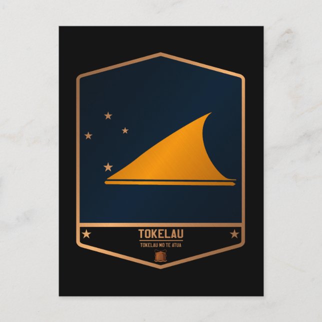 Tokelau Postkarte (Vorderseite)