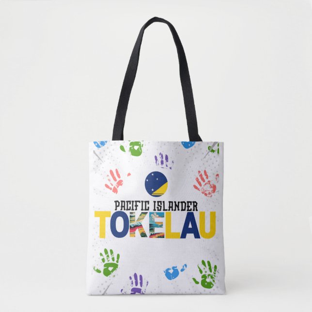 Tokelau Tokelauan Tote Bag Tasche (Vorderseite)