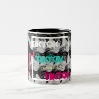 TokensTok TikTok Coffee Mug à deux tons