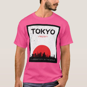 Tokio, die größte Stadt der Welt Geschenk T-Shirt