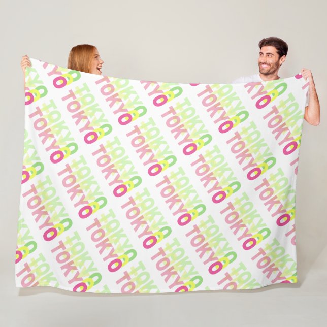 Tokio Fleecedecke (Beispiel)