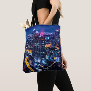 Tokio in der Nacht Tasche