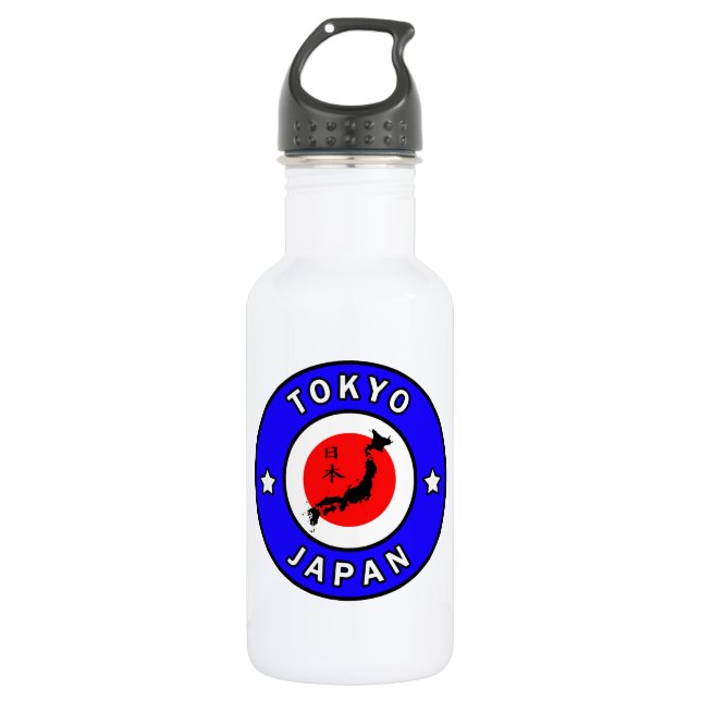 Tokio Japan Edelstahlflasche (Vorderseite)