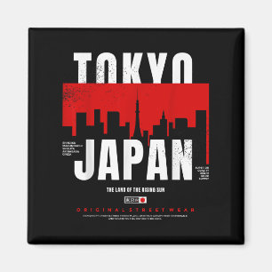 Tokio Japan Land Der Aufgehenden Sonne Original St Magnet