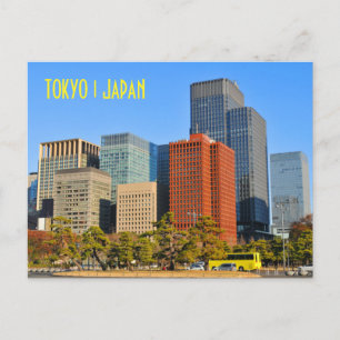 Tokio, Japan Postkarte