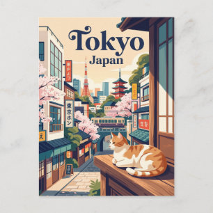 Tokio Japan Postkarte