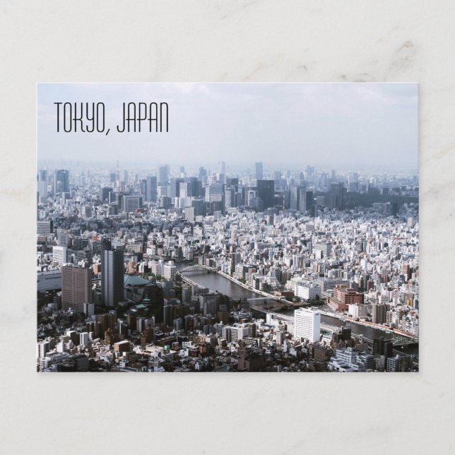 Tokio, Japan Postkarte (Vorderseite)