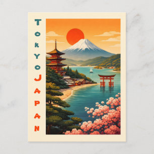 Tokio Japan Postkarte
