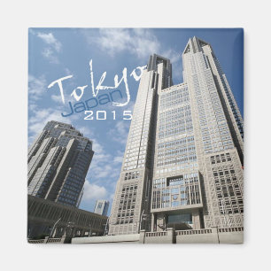 Tokio Japan Reisen Kühlschrankmagnet ändern Jahr