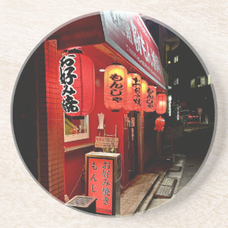 Tokio Japan Takeaway-Restaurant Getränkeuntersetzer