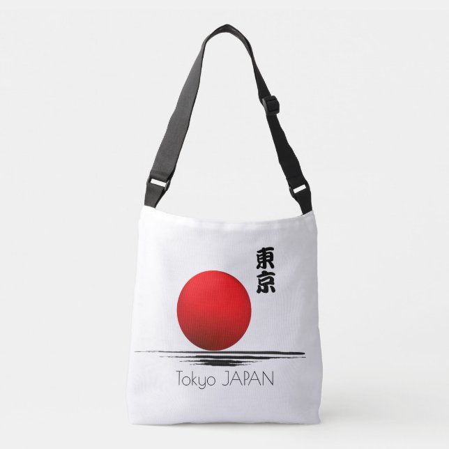 Tokio Japan Tragetaschen Mit Langen Trägern (Vorderseite)