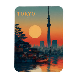 Tokio Japan vintage Magnet