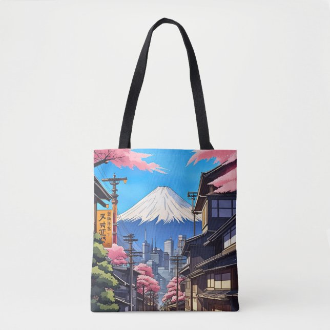 Tokio Mt Fuji Tasche (Vorderseite)