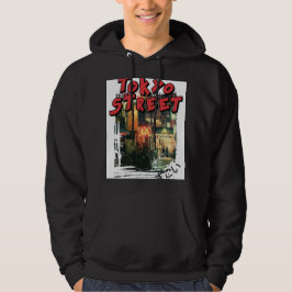 Tokio Straße Hoodie