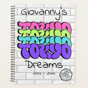 Tokio-Träume Graffiti Planer