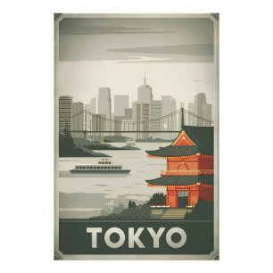 Tokio Vintage Fotodruck