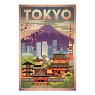 Tokio Vintage Poster