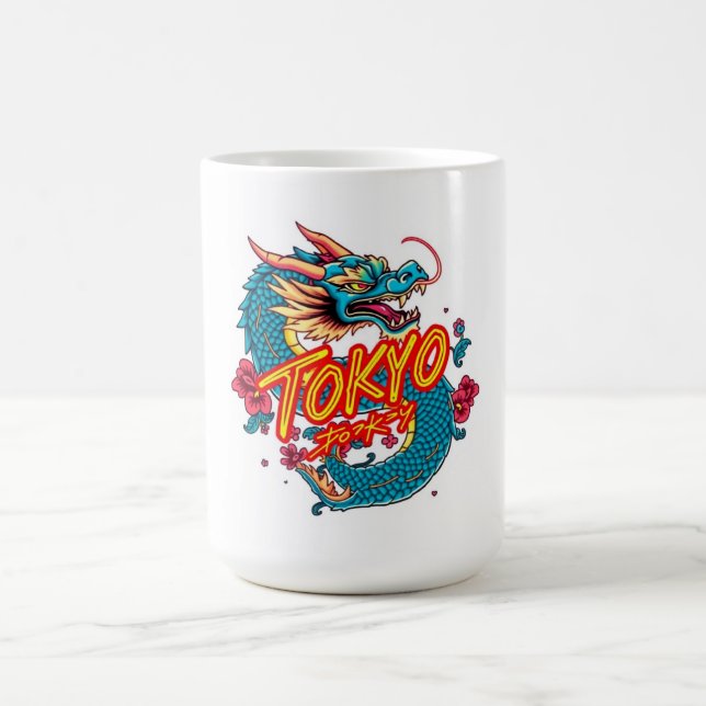 Tokioter Drache Kaffeetasse (Mittel)