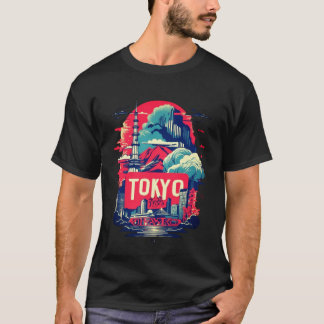 Tokioter Kunstplakat T-Shirt
