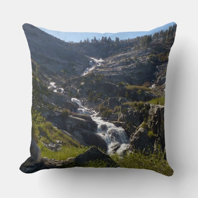 Tokopah Falls I im Sequoia-Nationalpark Kissen (Vorderseite)