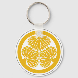 Tokugawa Clan Kamon Schlüsselanhänger