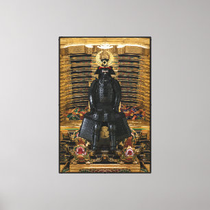Tokugawa Ieyasu Rüstung Leinwand 40x60