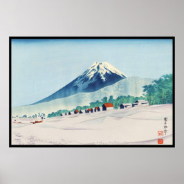 Tokuriki Tomikichiro 36 Ansichten von Fuji art jap Poster