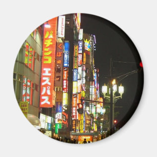 Tokyo bis zum Nacht Magnet