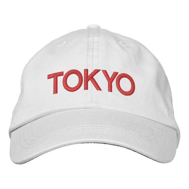 Tokyo Cap Bestickte Kappe (Vorderseite)