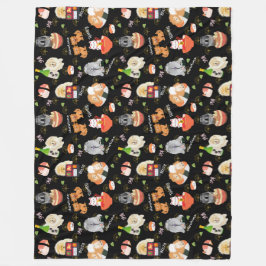 TOKYO CHOWTIME Chow Fleecedecke