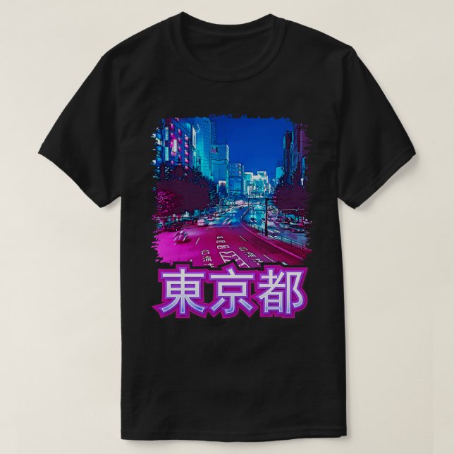 Tokyo Cyberpank T-Shirt (Design vorne)