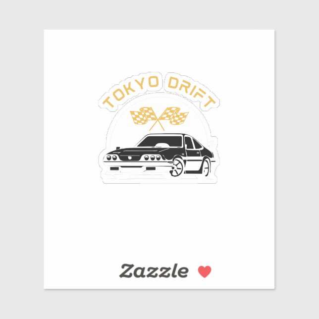 Tokyo Drift Aufkleber (Blatt)