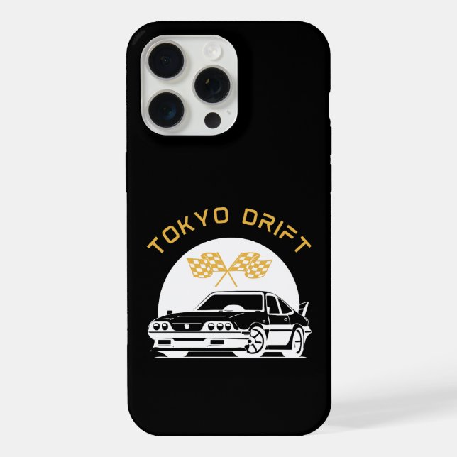 Tokyo Drift iPhone 15 Pro Max Hülle (Rückseite)