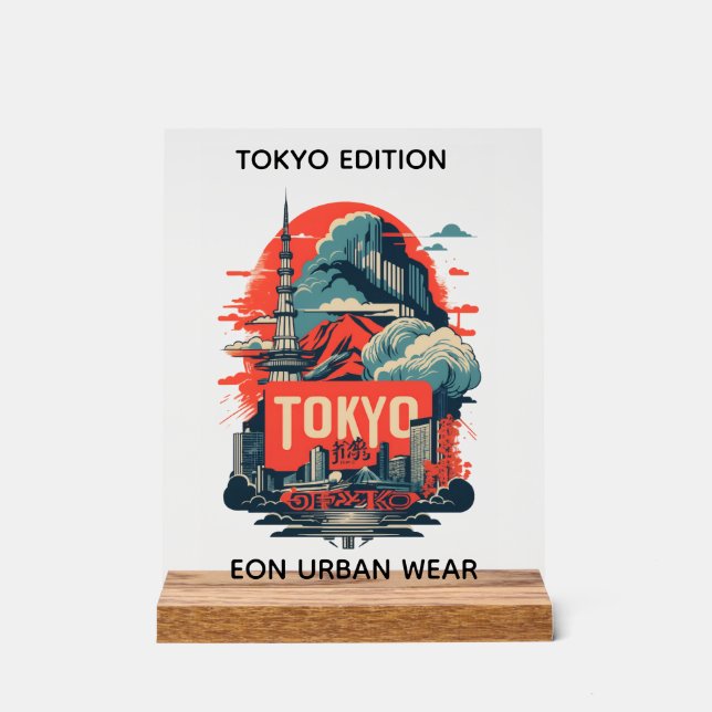 TOKYO EDITION ACRYLSCHILD (Vorderseite)